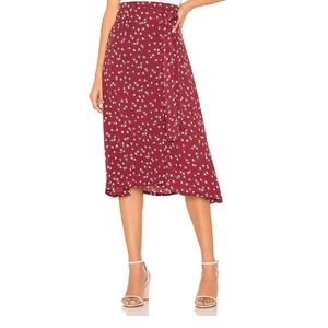 Faithful the Brand Bettina Wrap Floral Skirt